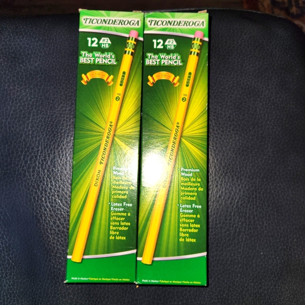 Pencil #2 Ticonderoga 24 new